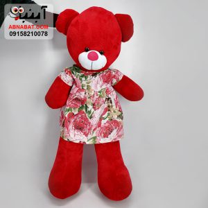 عکس عروسک خرس قرمز ولنتاین